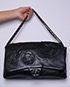 Camellia Maxi Flap Bag, front view